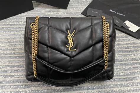 ysl all black loulou puffer replica|loulou bag authentication.